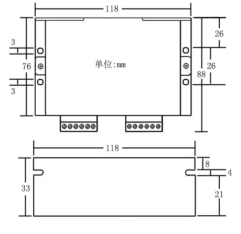 42/57步進(jìn)電機(jī)驅(qū)動(dòng)器 自發(fā)脈沖 驅(qū)動(dòng)控制一體 QD50(圖1)