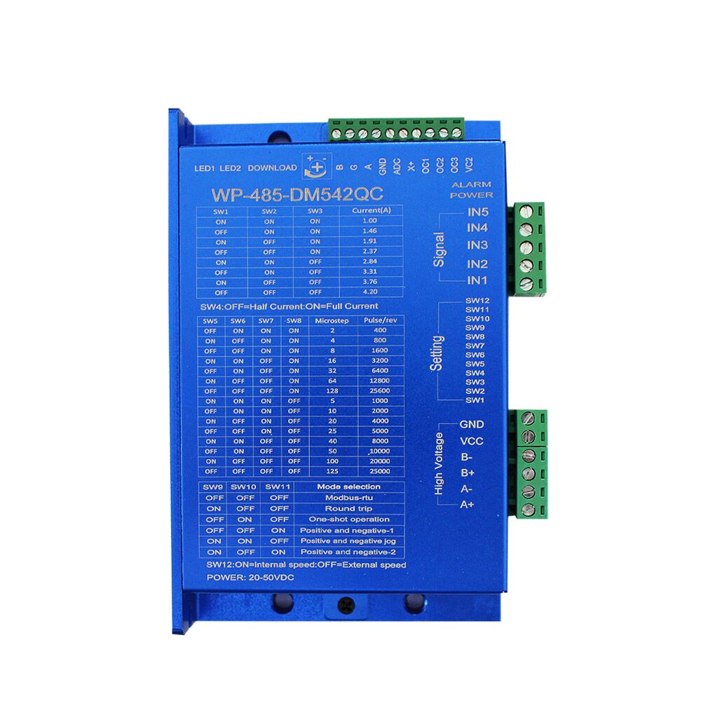 一體化步進(jìn)電機(jī)驅(qū)動(dòng)控制器 單軸 WP-485-DM542QC